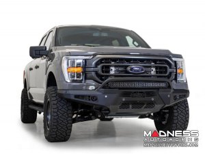 Ford F-150 Honeybadger Front Bumper w/ Top Hoop by ADD Ford F-150 Honeybadger Front Bumper w/ Top Hoop by ADD